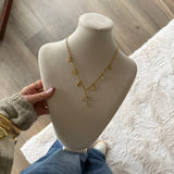 Stellar Cross Necklace