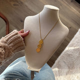 Triple Coin Necklace