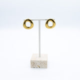 Open Circle Earrings