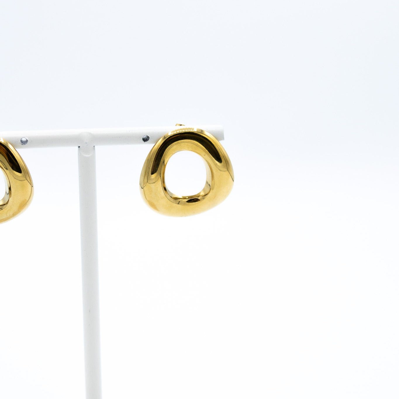 Open Circle Earrings