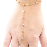 Shimmer Beads Hand Chain