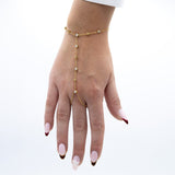 Shimmer Beads Hand Chain